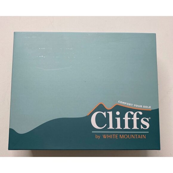 Cliffs by White Mountain Hiker Bootie Women's 7.5 Black Lace-Up Sweater-Trim NEW - Picture 11 of 12